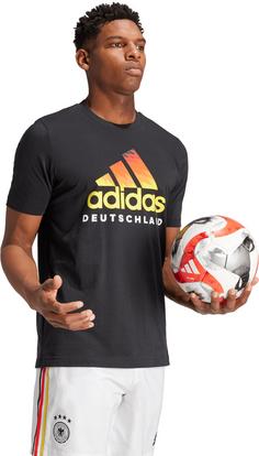Rückansicht von adidas DFB EM24 Fanshirt Herren black