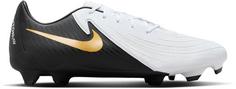 Nike PHANTOM GX II ACADEMY FG-MG Fußballschuhe Herren white-black-mtlc gold coin