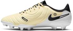 Rückansicht von Nike Tiempo LEGEND 10 ACADEMY FG/MG Fußballschuhe Herren lemonade-black-mtlc gold coin