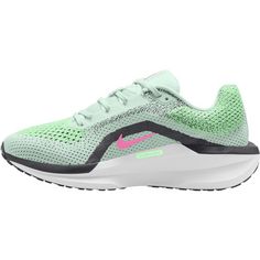 Rückansicht von Nike NIKE AIR WINFLO 11 Laufschuhe Damen barely green-playful pink-anthracite