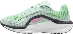 Rückansicht von Nike NIKE AIR WINFLO 11 Laufschuhe Damen barely green-playful pink-anthracite