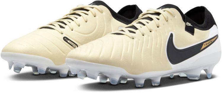 Nike Nike Tiempo LEGEND 10 PRO FG Fu&szlig;ballschuhe Herren - lemonade-black-mtlc gold coin - 3 | SportScheck
