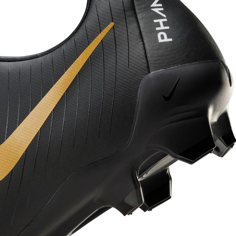 Nike Nike PHANTOM GX II ACADEMY FG-MG Fu&szlig;ballschuhe Herren - white-black-mtlc gold coin - 6 | SportScheck
