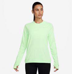 Rückansicht von Nike Pacer Funktionsshirt Damen vapor green-reflective silv