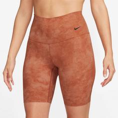 Rückansicht von Nike Zenvy Dri-FIT Tights Damen burnt sunrise-black