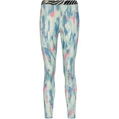 PUMA ANIMAL REMIX 7/8-Tights Damen turquoise surf