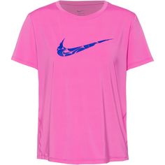 Nike ONE SWSH HBR Funktionsshirt Damen playful pink-hyper royal