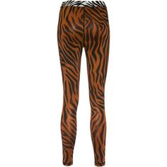 Rückansicht von PUMA ANIMAL REMIX 7/8-Tights Damen teak