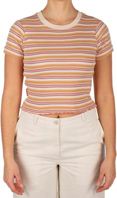 Rückansicht von iriedaily Pippa Croptop Damen caramel