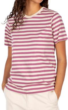 Rückansicht von iriedaily T-Shirt Damen plum