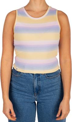 Rückansicht von iriedaily Mimie Croptop Damen candycolor