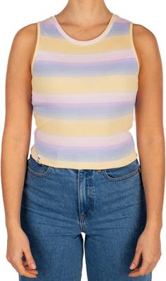 Rückansicht von iriedaily Mimie Croptop Damen candycolor