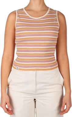 Rückansicht von iriedaily Mimie Croptop Damen caramel