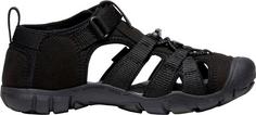 Rückansicht von Keen Seacamp II CNX Outdoorsandalen Kinder black-grey