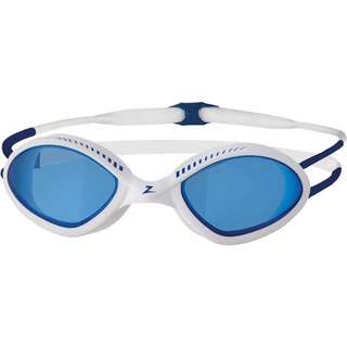 ZOGGS Tiger Schwimmbrille white blue-tint blue