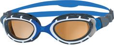 ZOGGS Predator Flex Polarized Ultra Schwimmbrille blue grey-polarized copper