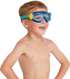 Rückansicht von ZOGGS Phantom Kids Mask Schwimmbrille Kinder blue turqoise-clear