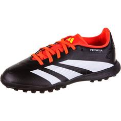 adidas PREDATOR LEAGUE L TF J Fußballschuhe Kinder core black-ftwr white-solar red