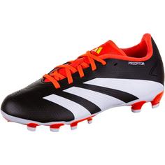 adidas PREDATOR LEAGUE L MG J Fußballschuhe Kinder core black-ftwr white-solar red