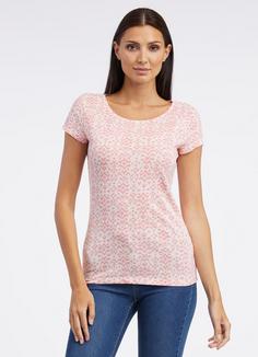 Rückansicht von Ragwear Mintt Ikat T-Shirt Damen light pink