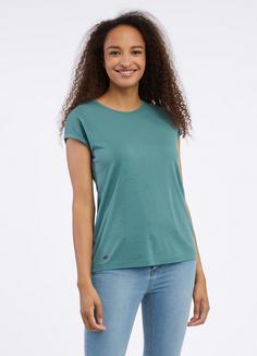 Rückansicht von Ragwear Diona T-Shirt Damen ocean green