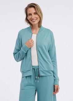 Rückansicht von Ragwear Doron Polyjacke Damen ocean green