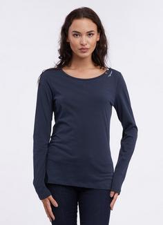 Rückansicht von Ragwear Fllorah Langarmshirt Damen navy