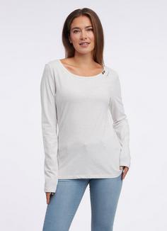 Rückansicht von Ragwear Fllorah Langarmshirt Damen white