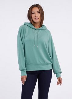 Rückansicht von Ragwear Tonna Hoodie Damen ocean green