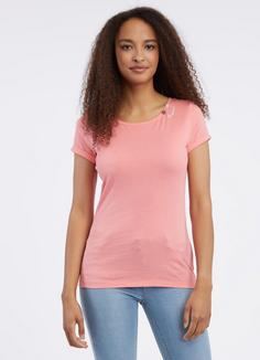 Rückansicht von Ragwear Fllorah A T-Shirt Damen coral