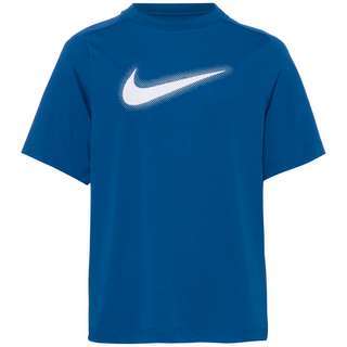 Nike Dri-FIT Multi Funktionsshirt Kinder court blue-white