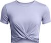 Under Armour Motion Crossover Croptop Damen - celeste-white