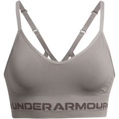 Under Armour Sport-BH Damen pewter-fresh clay