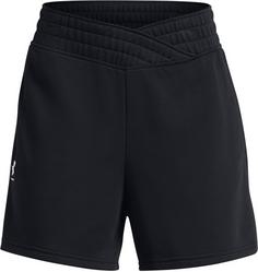 Under Armour Rival Terry Sweatshorts Damen black-white