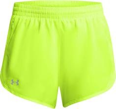 Under Armour FLY BY Laufshorts Damen high-vis yellow-high-vis yellow-reflective