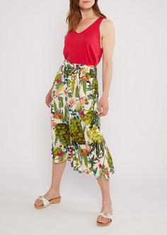 Rückansicht von Blutsgeschwister Flotte Culottes Culotte Damen greek poetry garden