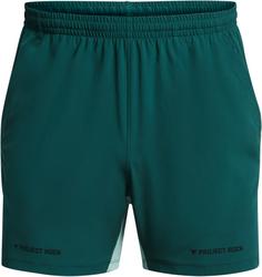 Under Armour Projekt Rock Ultimate 5" Funktionsshorts Herren hydro teal-radial turquoise-black