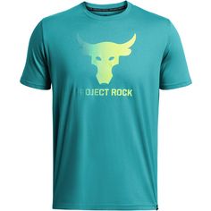 Under Armour Payoff Graphic Funktionsshirt Herren circuit teal-radial turquoise-high-vis yellow