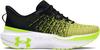 Under Armour INFINITE ELITE Laufschuhe Damen - black-sonic yellow-high vis yellow