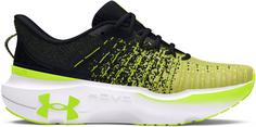 Under Armour INFINITE ELITE Laufschuhe Damen black-sonic yellow-high vis yellow