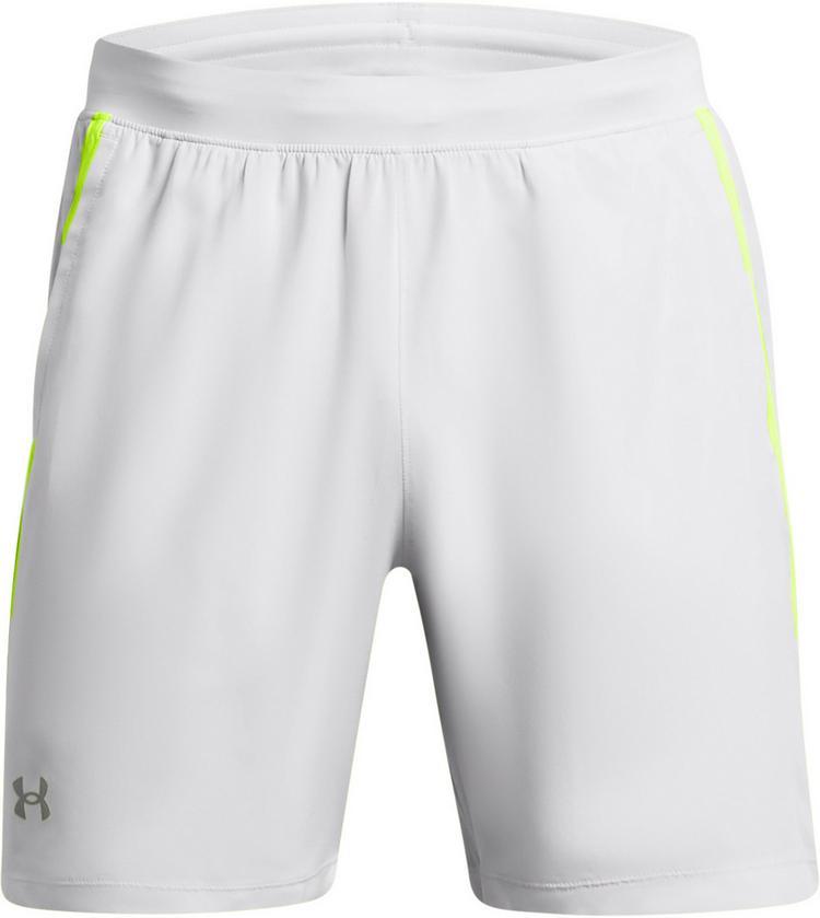 Under Armour Under Armour LAUNCH Laufshorts Herren - halo gray-high-vis yellow-reflective - 0 | SportScheck