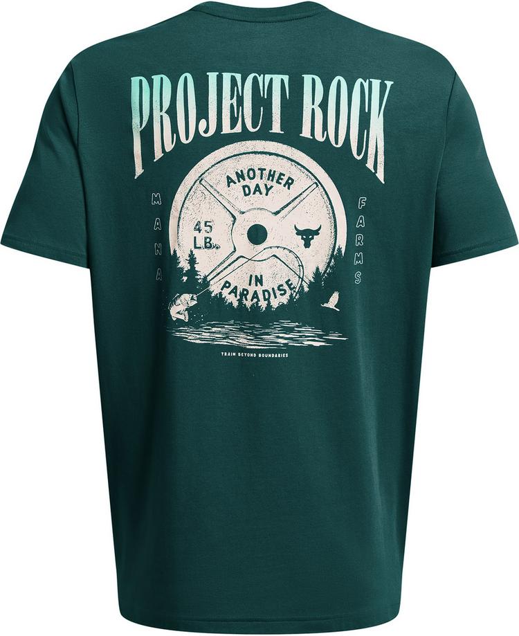 Under Armour Under Armour Projekt Rock Day Funktionsshirt Herren - hydro teal-radial turquoise-black - 0 | SportScheck