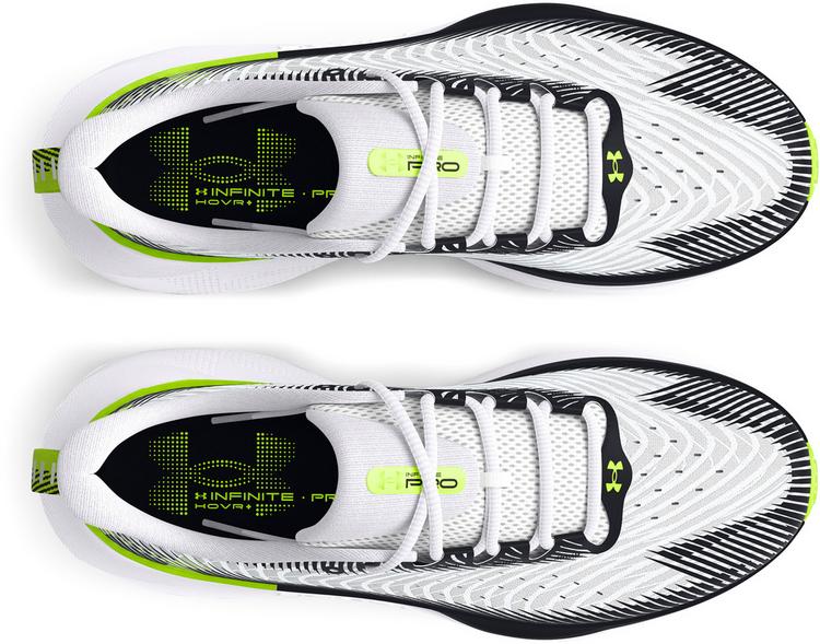 Under Armour Under Armour INFINITE PRO Laufschuhe Herren - white-black-high vis yellow - 0 | SportScheck