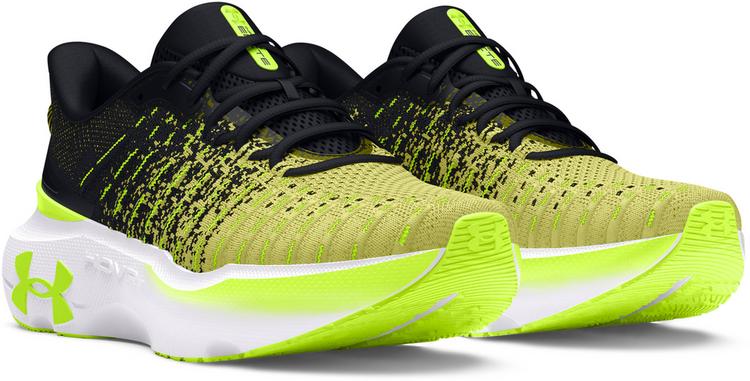 Under Armour Under Armour INFINITE ELITE Laufschuhe Damen - black-sonic yellow-high vis yellow - 1 | SportScheck