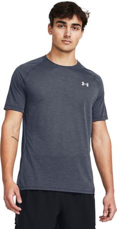 Rückansicht von Under Armour RUN TRAIL Funktionsshirt Herren downpour gray-reflective