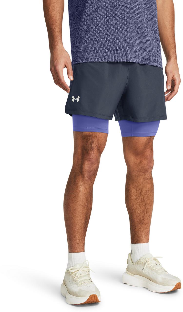Under Armour Under Armour LAUNCH Laufshorts Herren - downpour gray-starlight-reflective - 0 | SportScheck