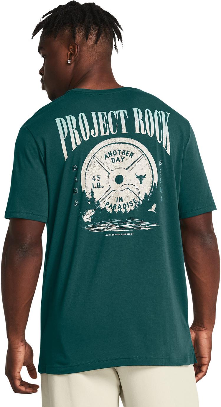 Under Armour Under Armour Projekt Rock Day Funktionsshirt Herren - hydro teal-radial turquoise-black - 1 | SportScheck