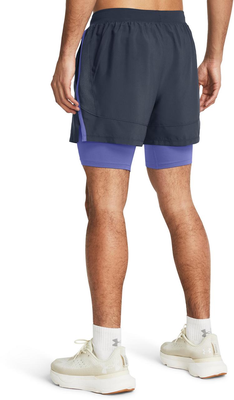 Under Armour Under Armour LAUNCH Laufshorts Herren - downpour gray-starlight-reflective - 1 | SportScheck
