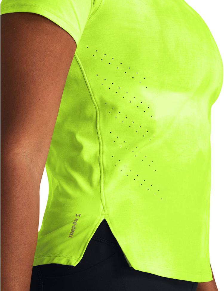 Under Armour Under Armour LASER Funktionsshirt Damen - high-vis yellow-reflective - 2 | SportScheck
