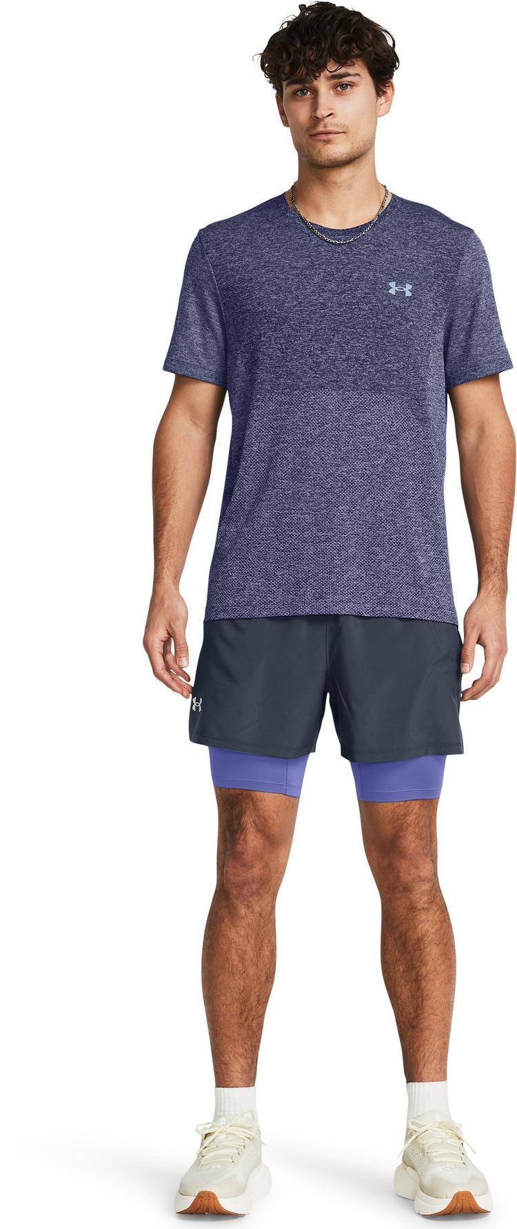 Under Armour Under Armour LAUNCH Laufshorts Herren - downpour gray-starlight-reflective - 3 | SportScheck